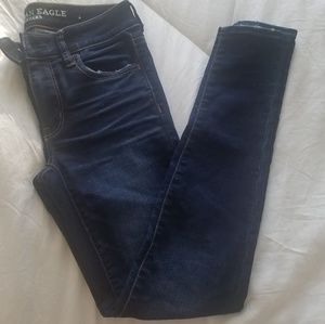 American eagle mid rise jeggings